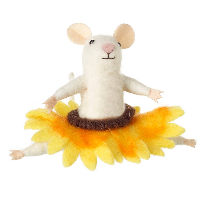 Sunflower Skirt Wool Mouse