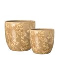 Beige Pots Set of 2