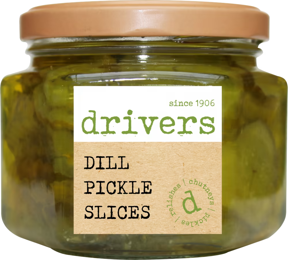 DRIVERS Dill Pickle Slices 350g
