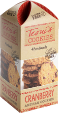 TEONI'S Gluten Free Cranberry Oat Crumble Cookies 200g