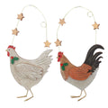 Cream Chicken Decoration by Gisela Graham