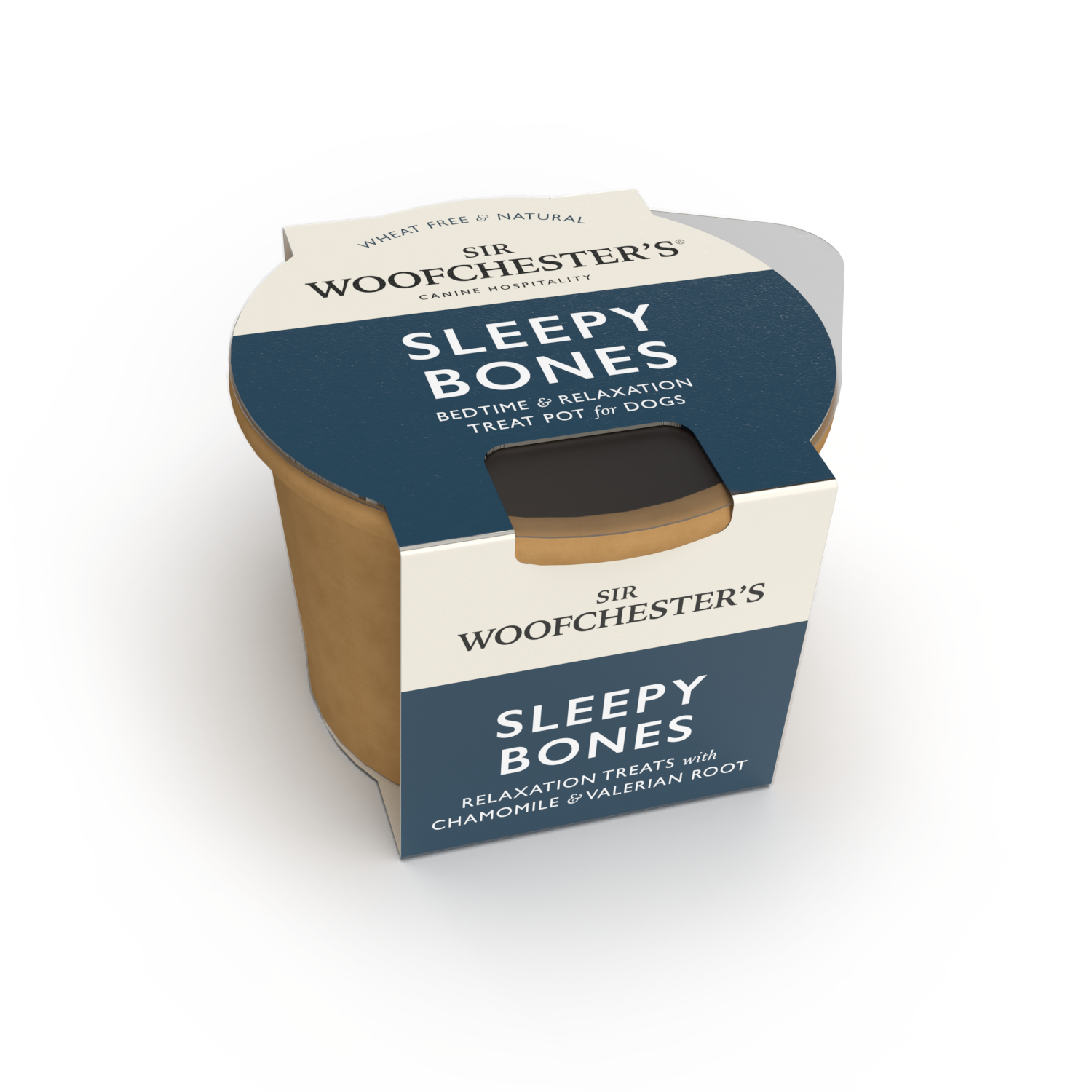 Sleepy Bones Treat Pot · Bedtime & Relaxation Dog Treats