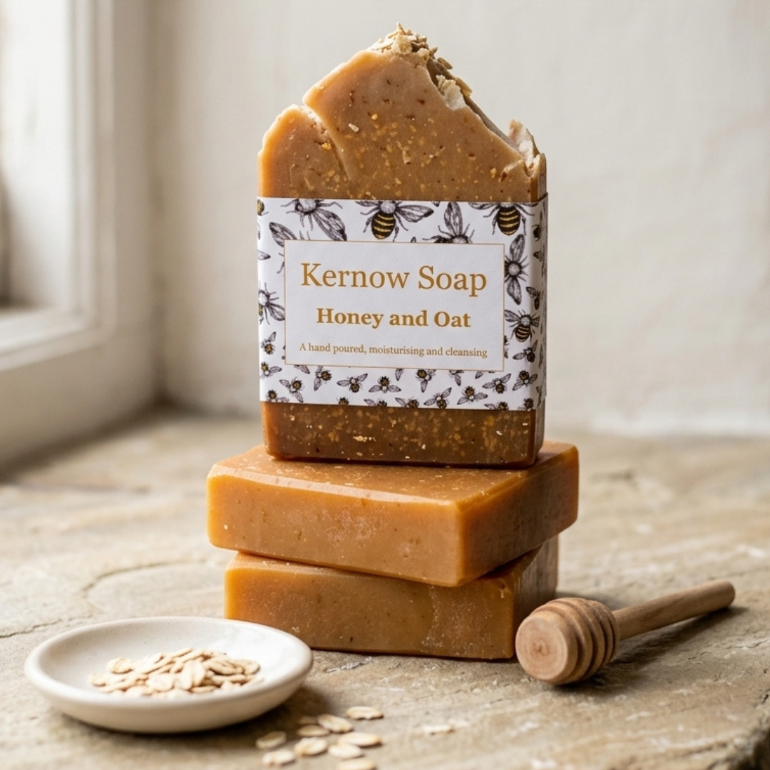 Cornish Honey and Oat Soap