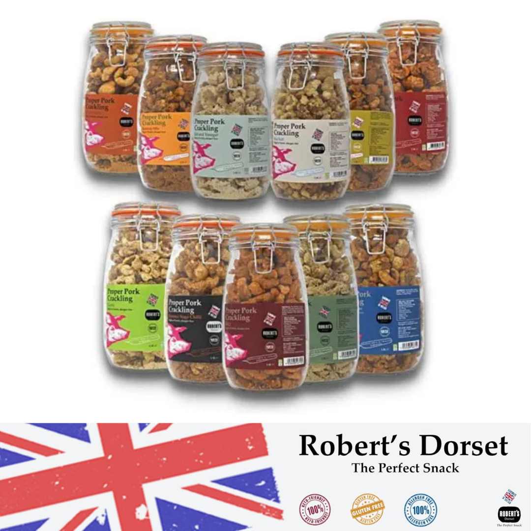 Sct Sct Pork Scratchings - 1.5L - Various Flavours