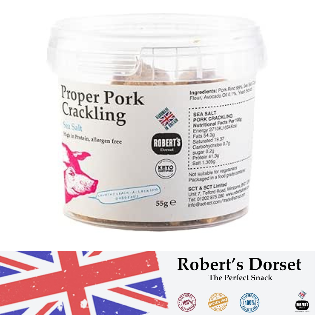 Sct Sct Pork Scratchings - 55g Various Flavours