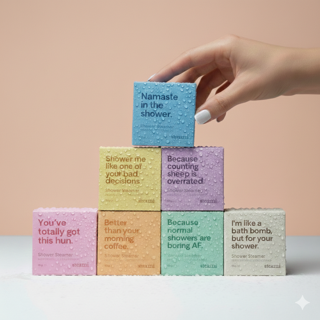 Shower Steamer | Shower Bomb | Shower Fizzer | Shower Melt: Because normal showers are boring AF