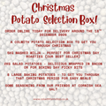 Christmas Potato Selection Box - Delivery on 18th December 2026