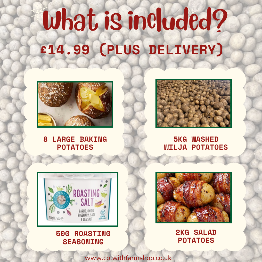 Christmas Potato Selection Box - Delivery on 18th December 2026