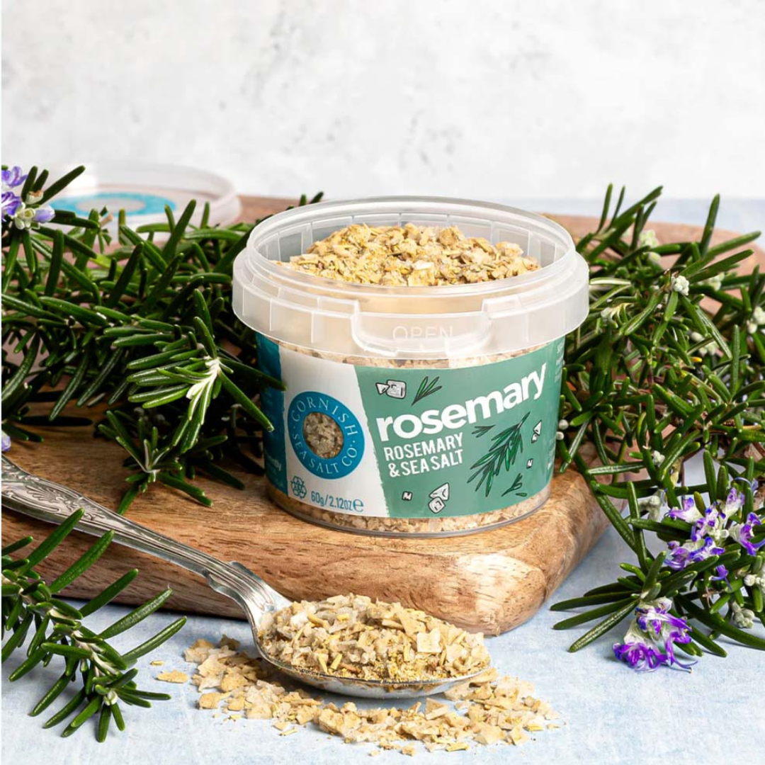 Cornish Sea Salt Rosemary Pinch Pot 60g