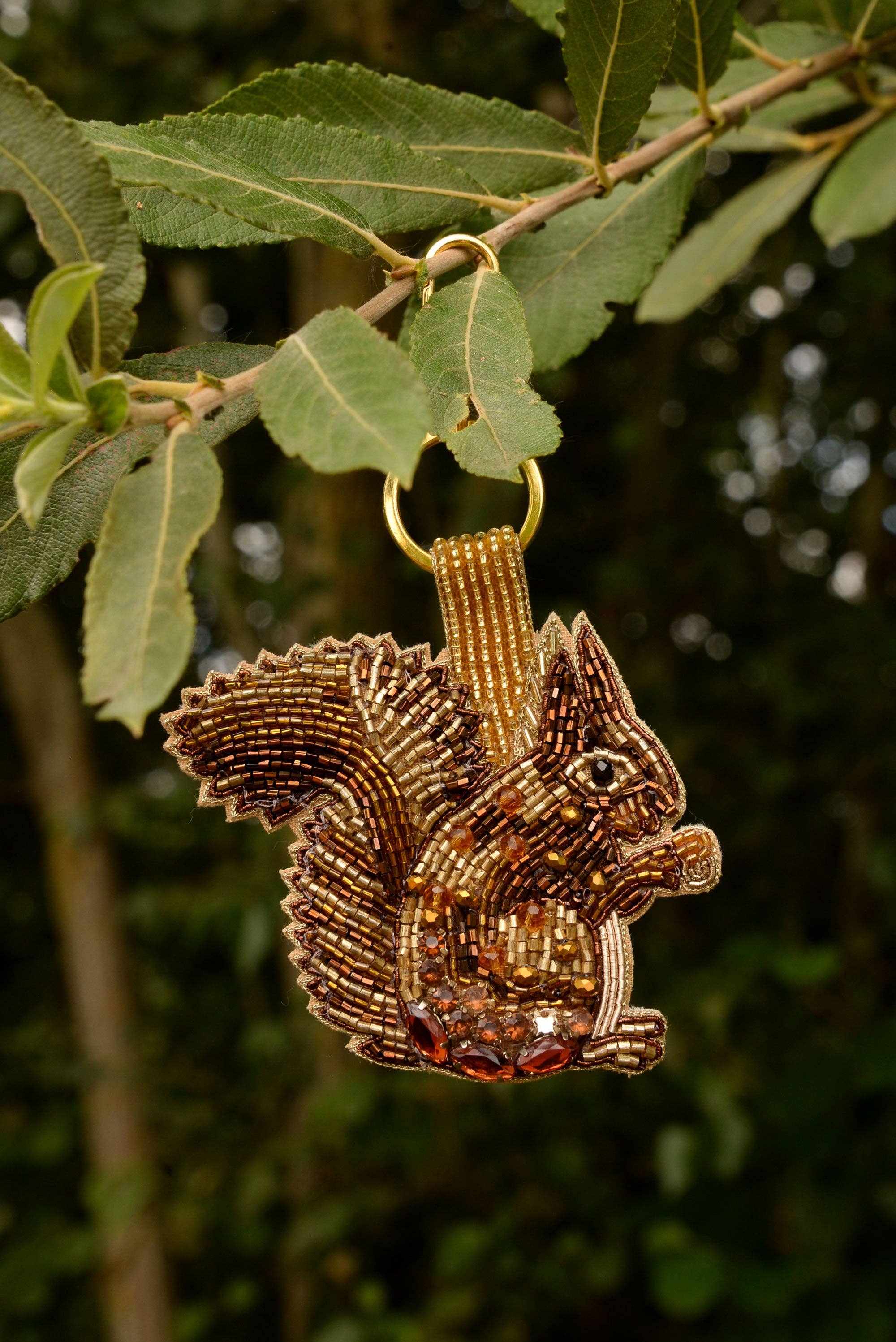 Squirrel Key ring / Bag Charm