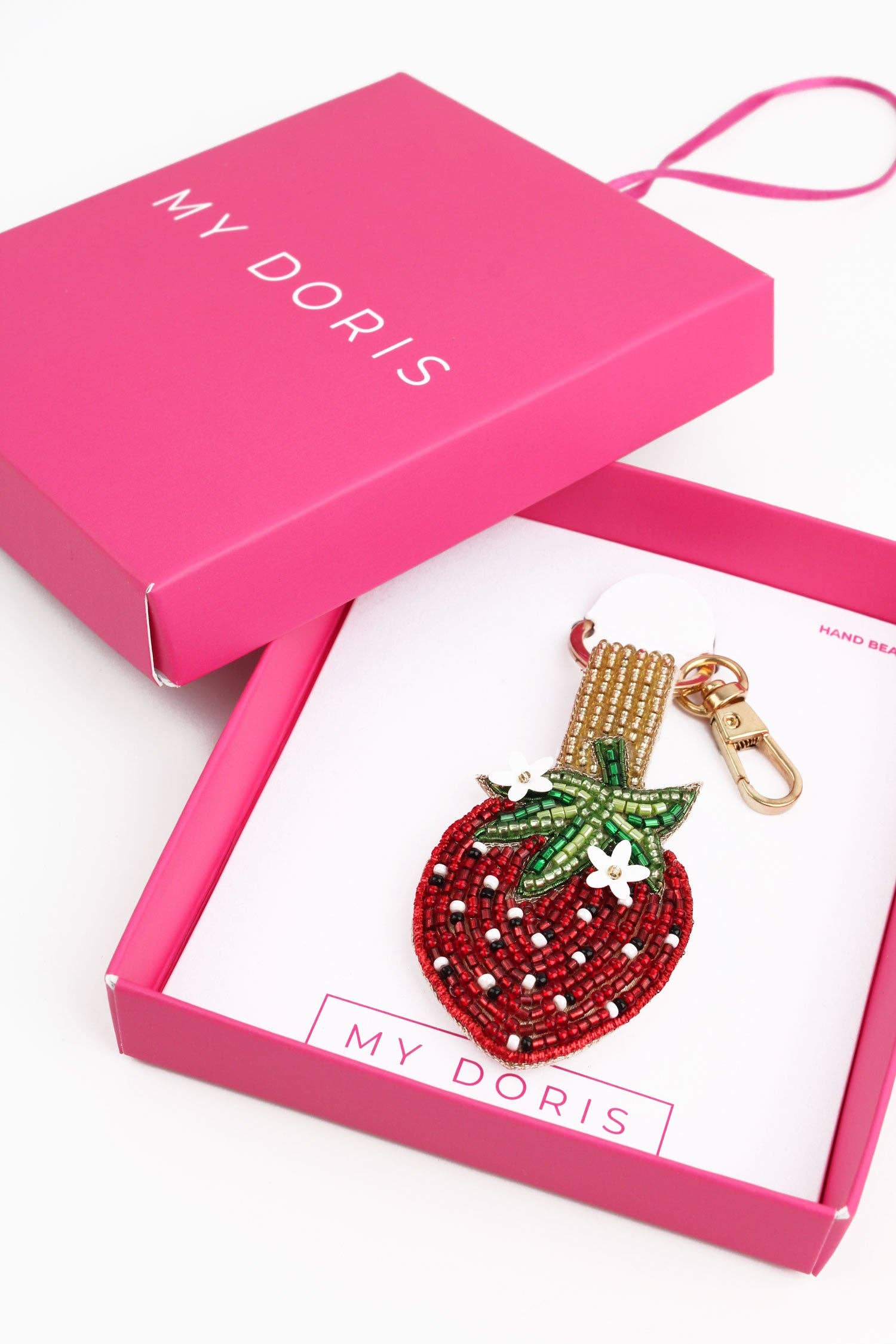 Strawberry Keyring / Bag charm