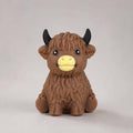Cute Highland Cow Slow Rising Squishy Fidget Sensory Toy: Brown