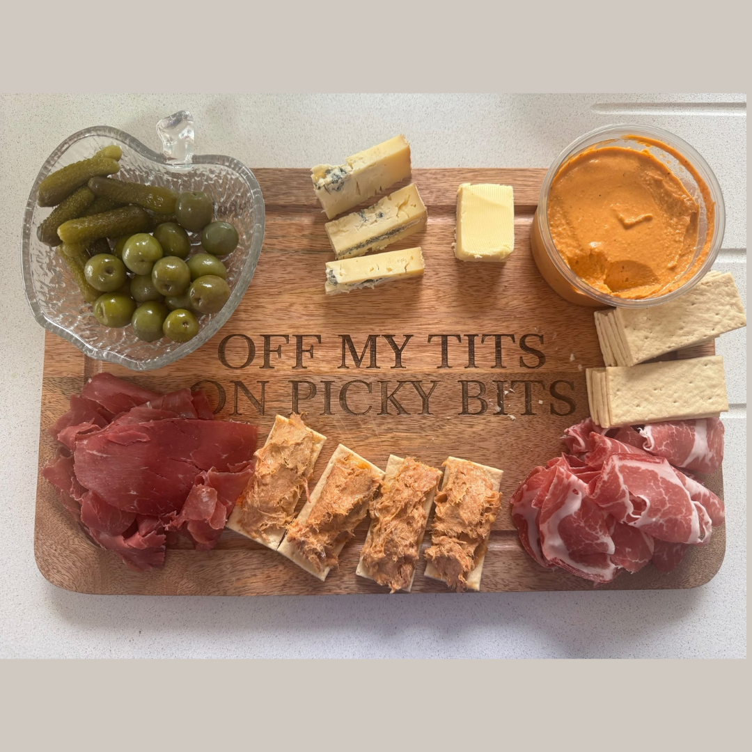 Off my tits on picky bits board