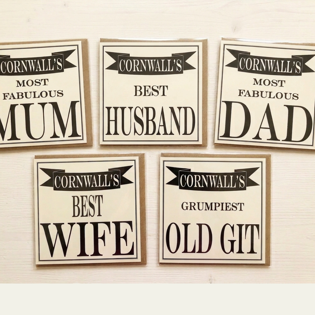 Cornish Greeting Card - Cornwall's Grumpiest Old Git