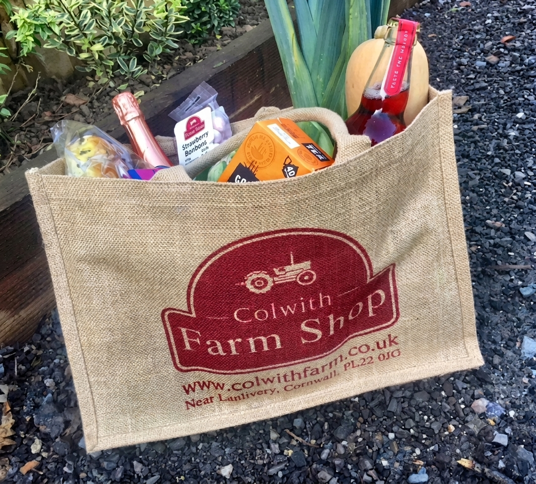 Colwith Farm Shop Jute Bag