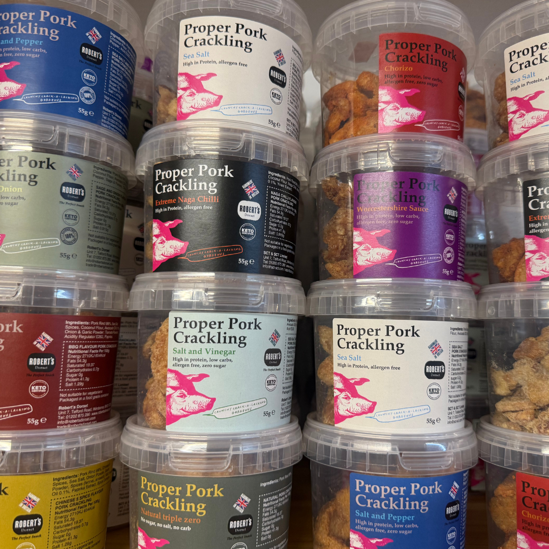 Sct Sct Pork Scratchings - 55g Various Flavours