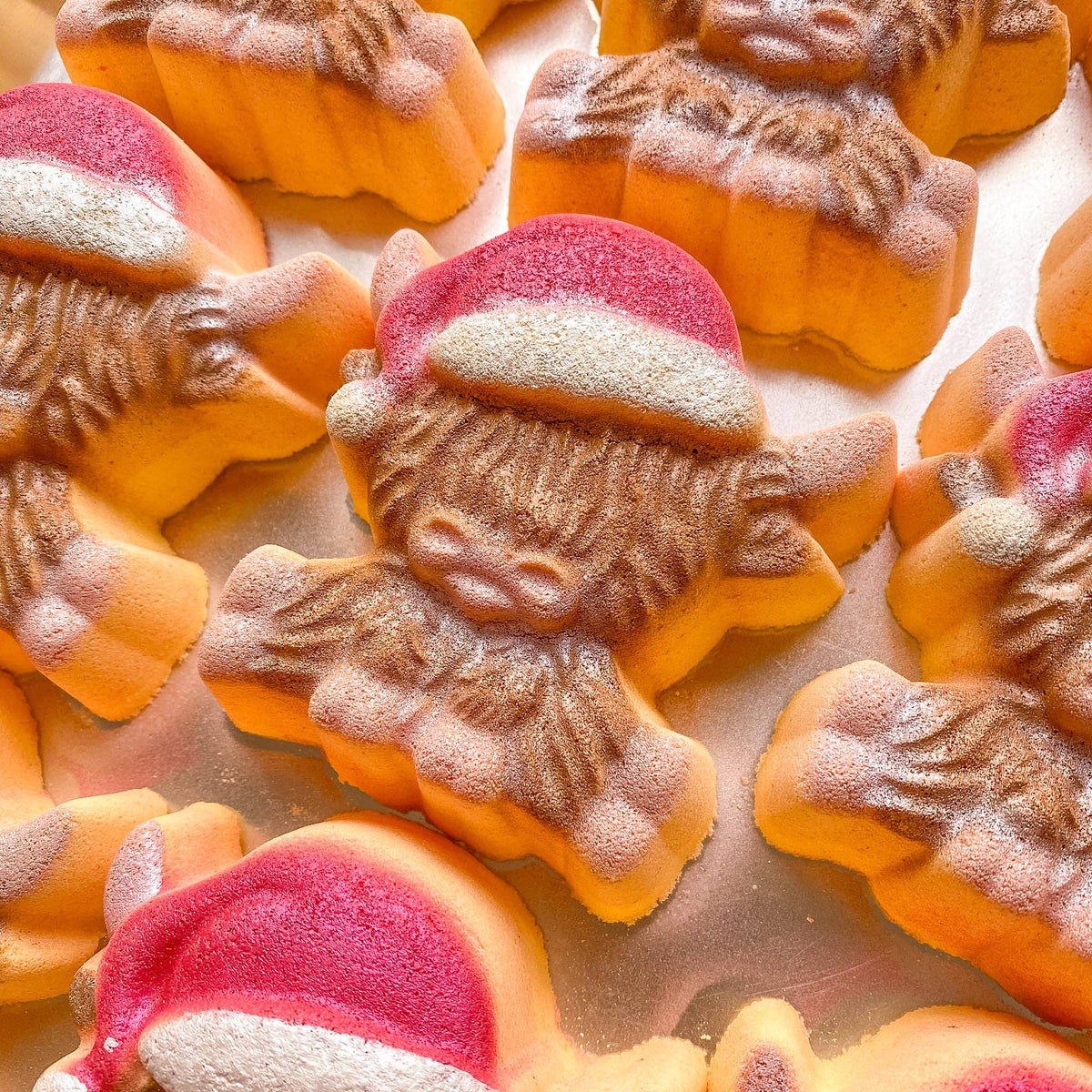 Christmas Highland Cow Bath Bomb