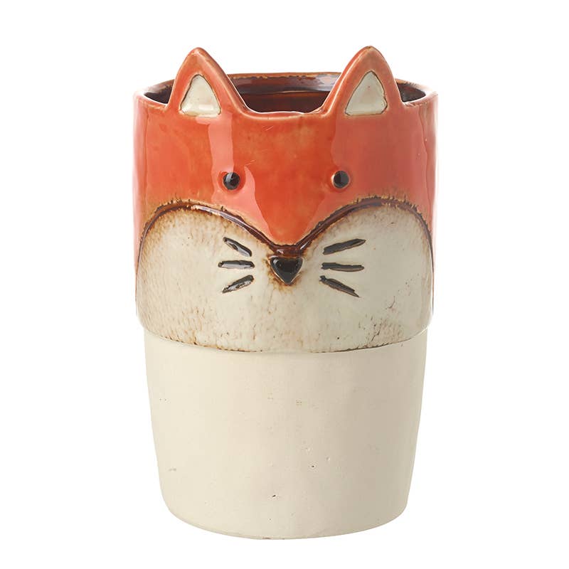 Fox Plant Pot