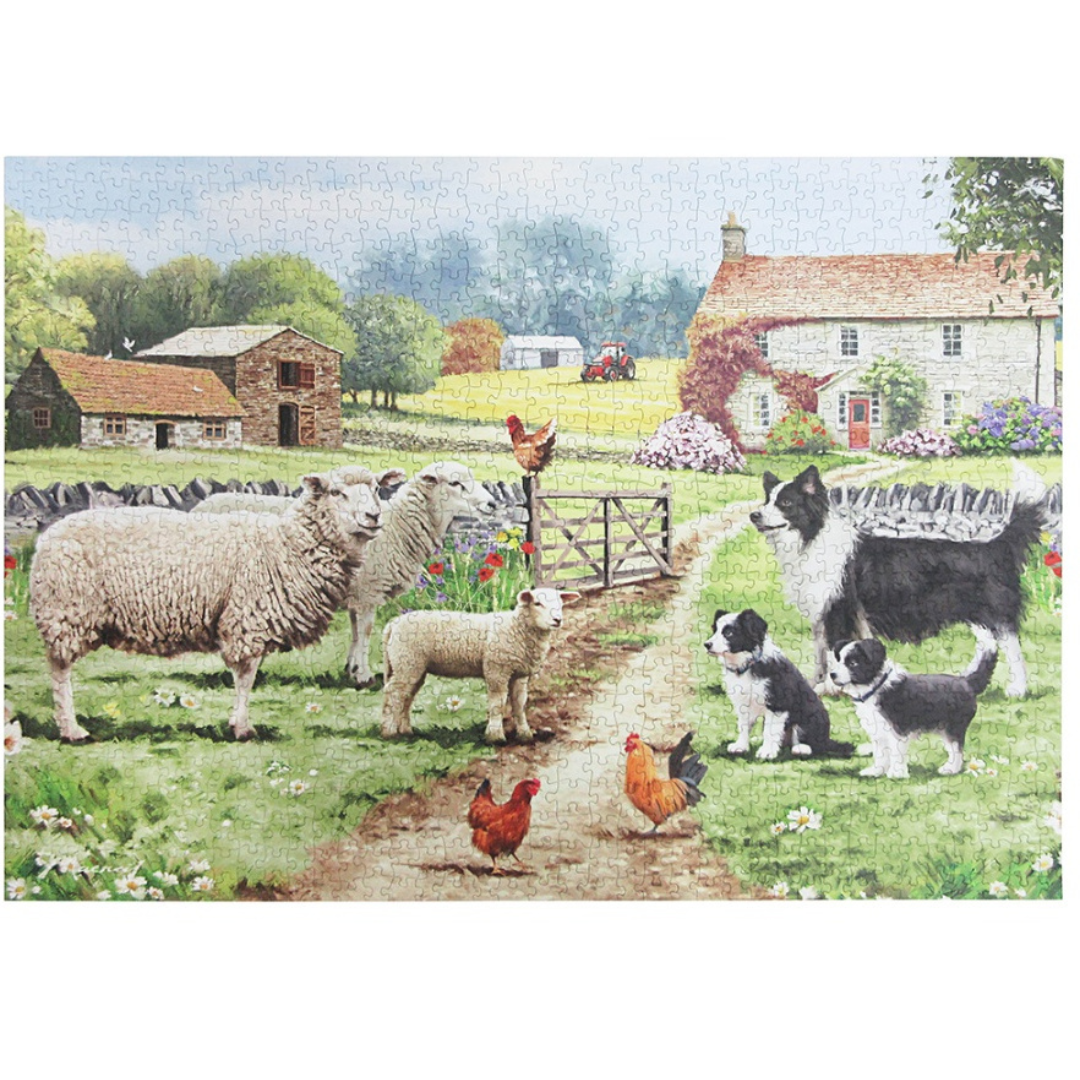 Collie and Sheepdog Jigsaw 1000 pieces