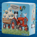 Farmhouse Biscuits - Farmyard Tractor Tin 280g